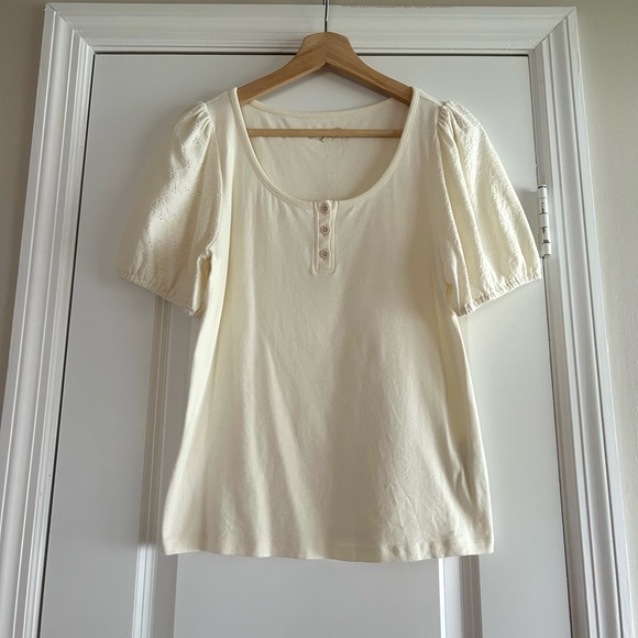 Madewell Henley Top - Picture 1 of 1